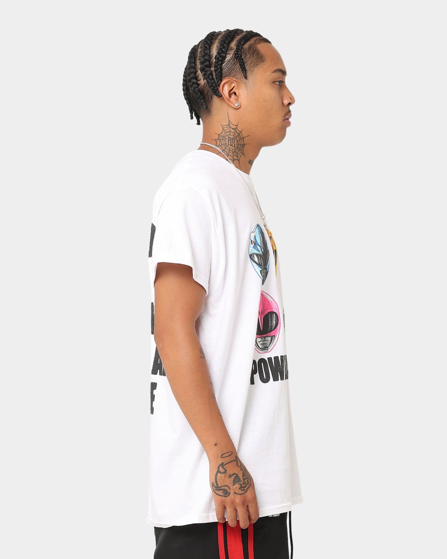 American Thrift X Power Rangers Power Rangers Vintage T-Shirt White sold by Culture Kings product image thumbnail 6