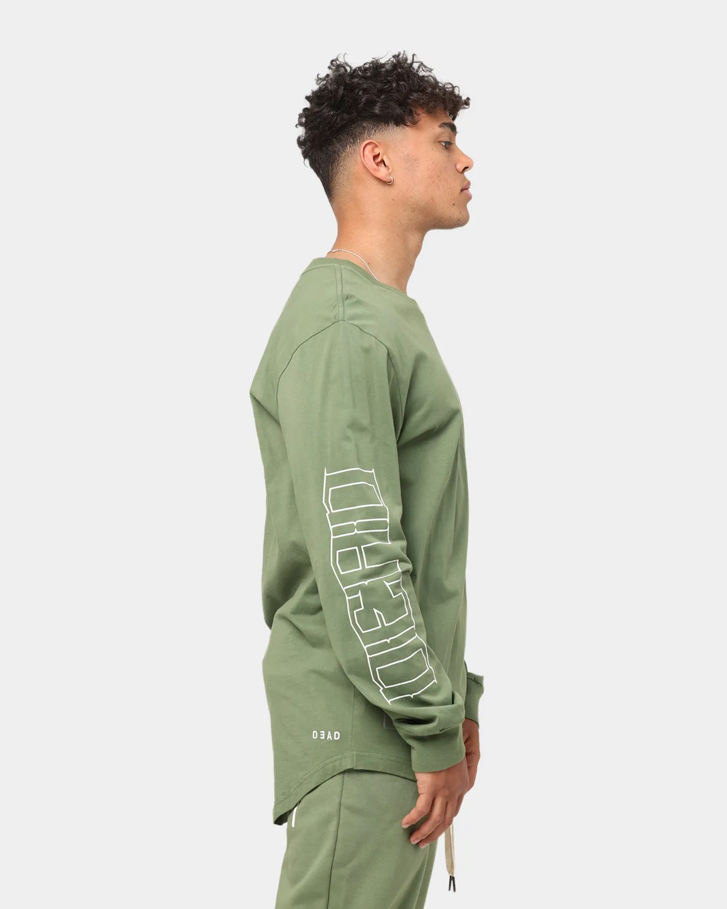 Dead Studios Rival Long Sleeve T-Shirt Olive Green sold by Culture Kings product image thumbnail 5