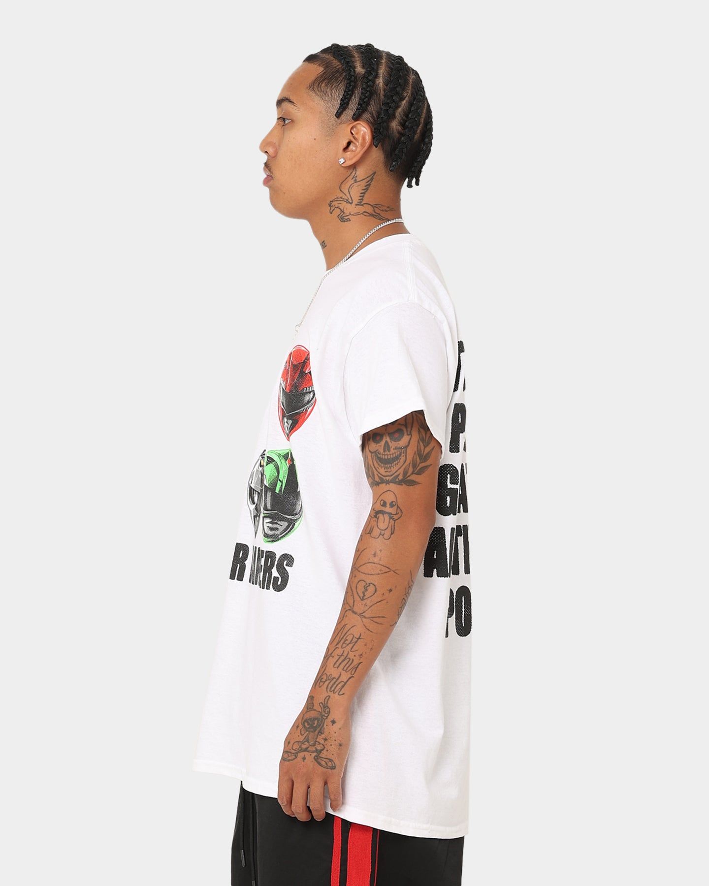 American Thrift X Power Rangers Power Rangers Vintage T-Shirt White sold by Culture Kings product image thumbnail 7