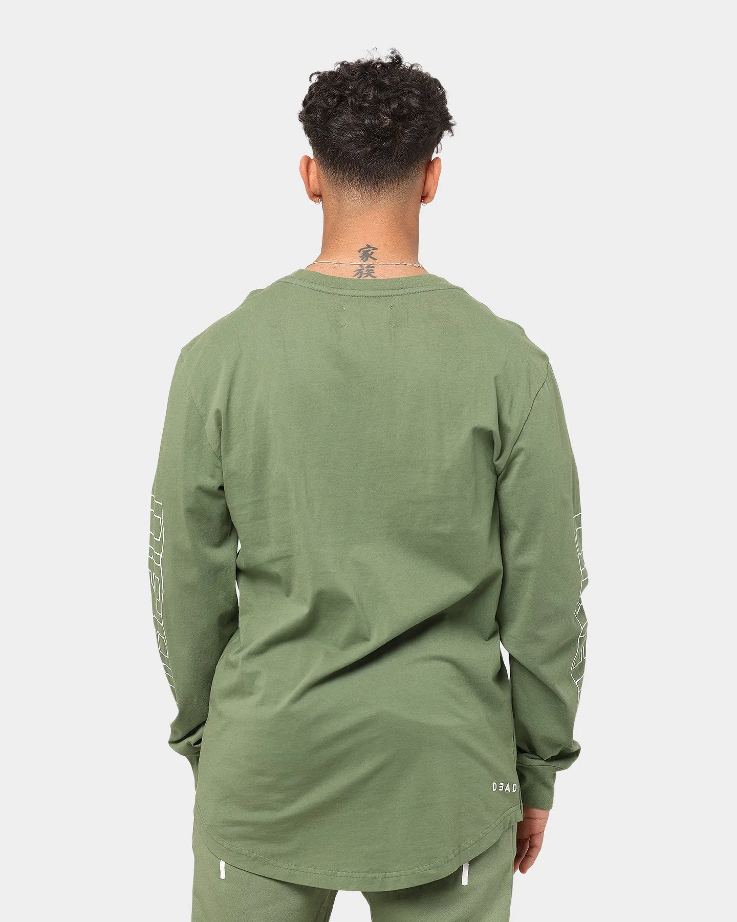 Dead Studios Rival Long Sleeve T-Shirt Olive Green sold by Culture Kings product image thumbnail 4