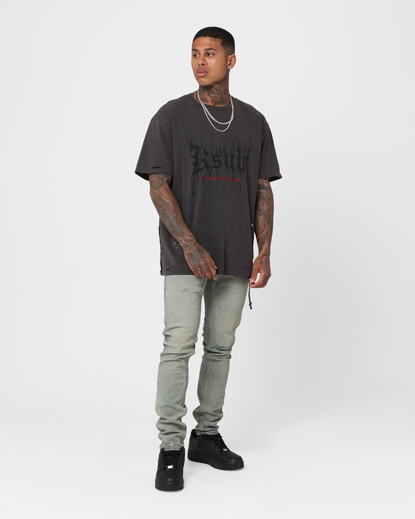 Ksubi X A$AP TyY Oil Slicker Jeans Denim/Linen sold by Culture Kings product image thumbnail 2