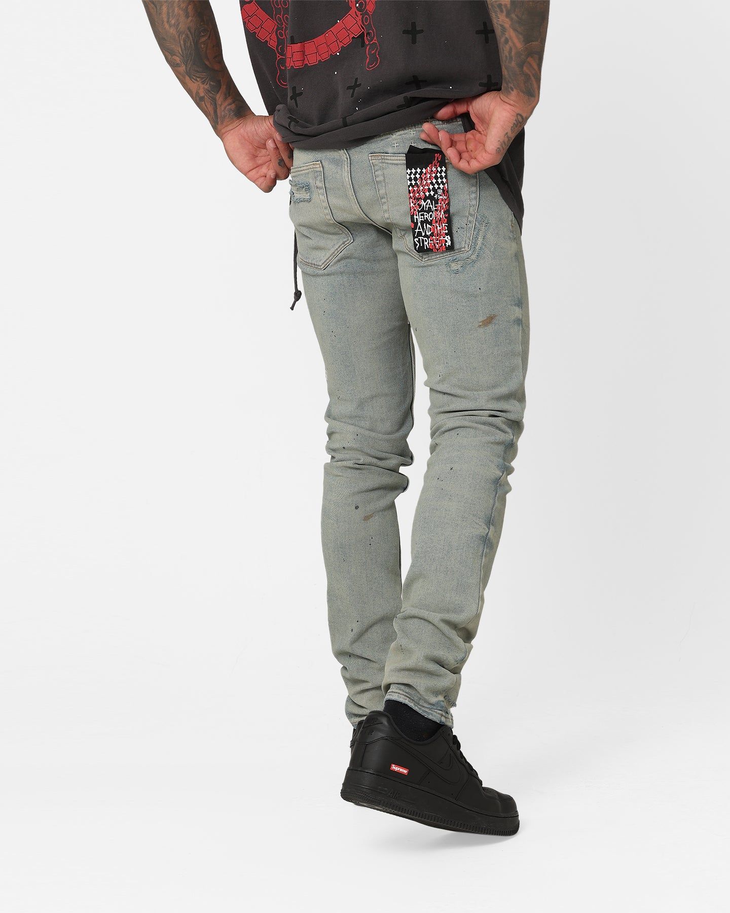 Ksubi X A$AP TyY Oil Slicker Jeans Denim/Linen sold by Culture Kings product image thumbnail 5