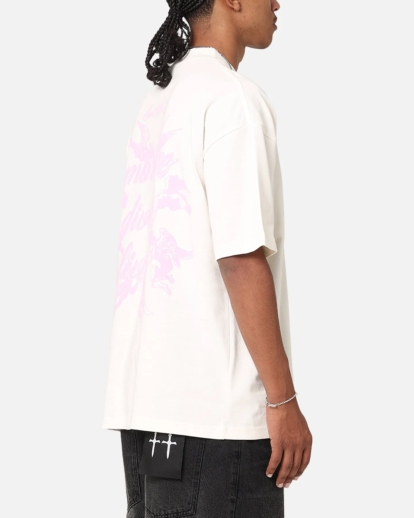 Saint Morta Divine Living T-Shirt Off White sold by Culture Kings product image thumbnail 5