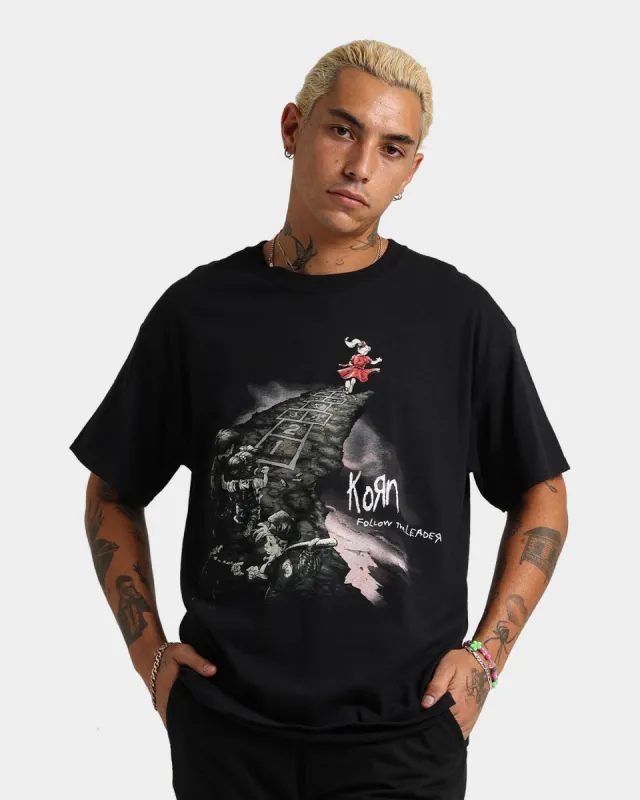 Korn Follow The Leader T-Shirt Black sold by Culture Kings