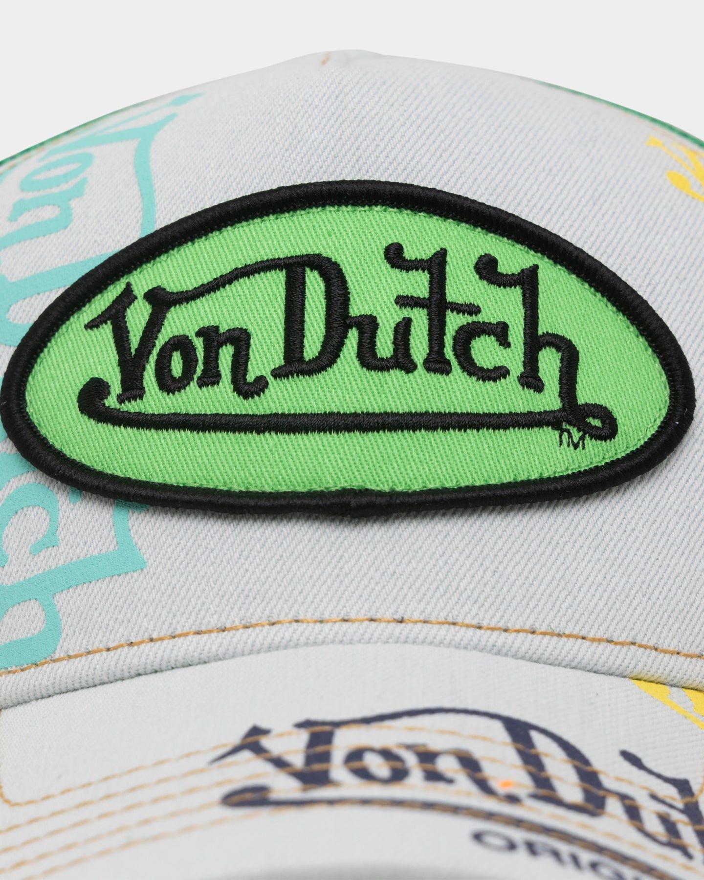 Von Dutch Light Denim Apple Logo Trucker Light Blue Denim sold by Culture Kings product image thumbnail 5