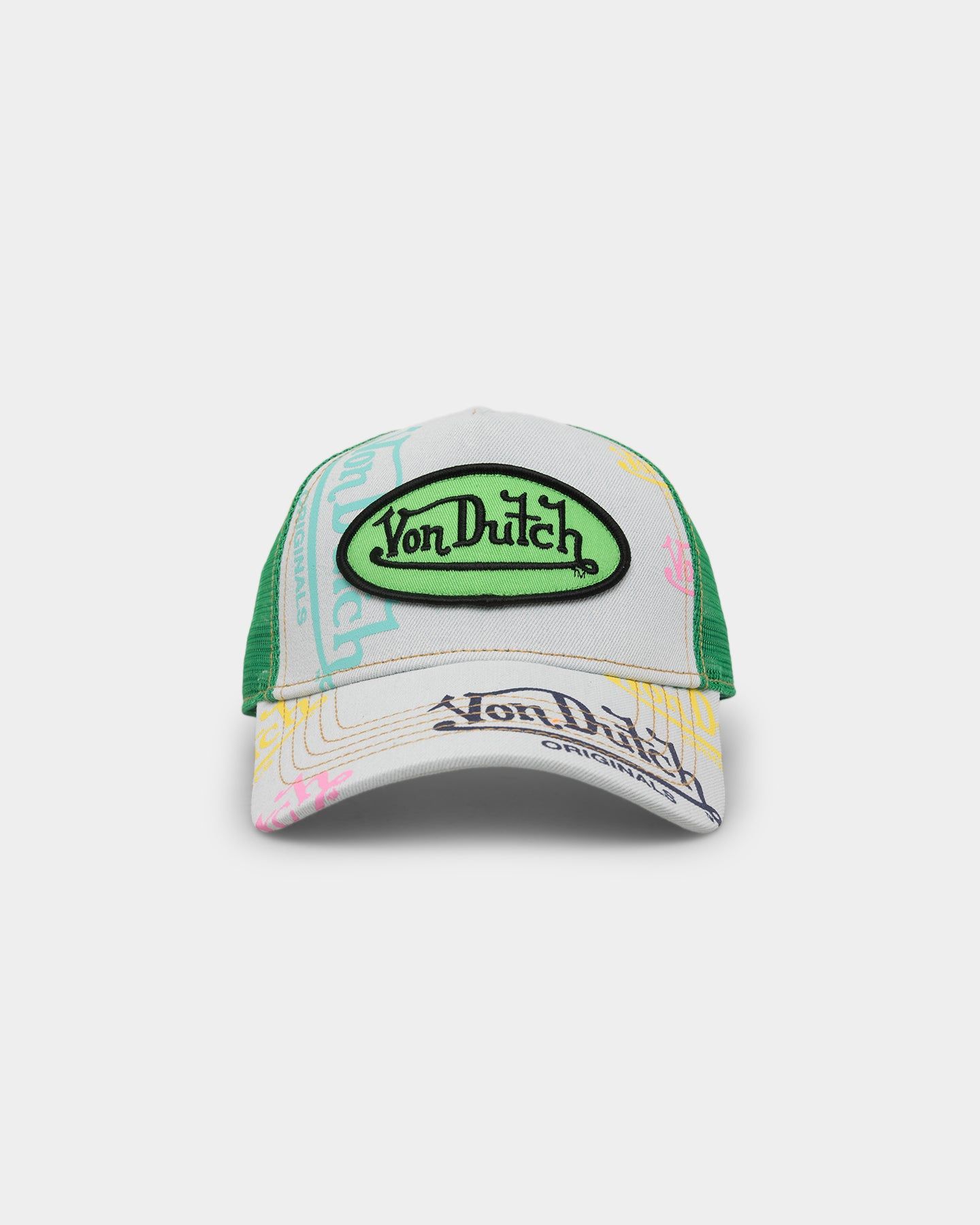 Von Dutch Light Denim Apple Logo Trucker Light Blue Denim sold by Culture Kings