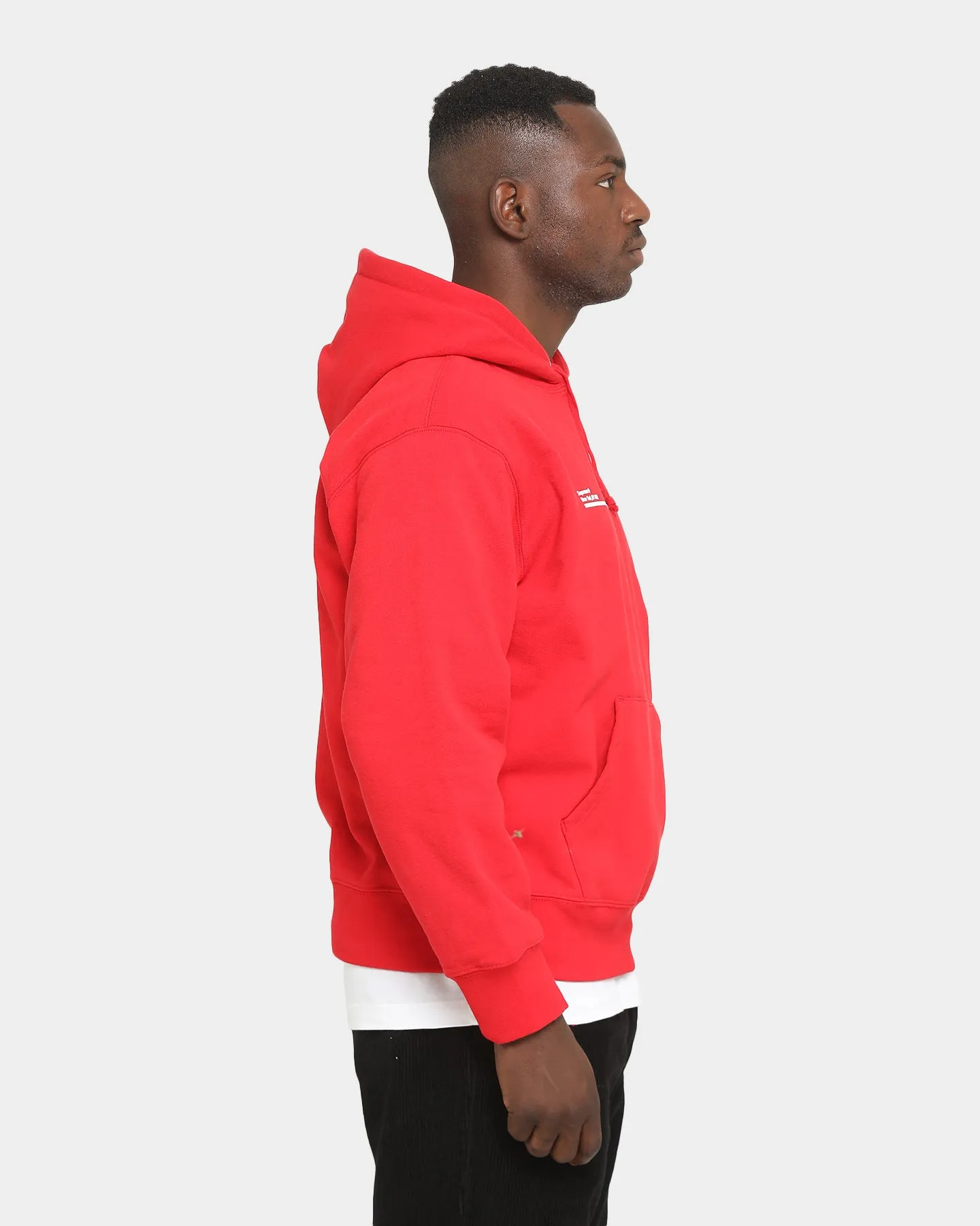 Supreme Shop Hooded Sweatshirt Red sold by Culture Kings product image thumbnail 5