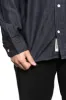 Civil Long Sleeve Button up Dark Denim sold by Culture Kings