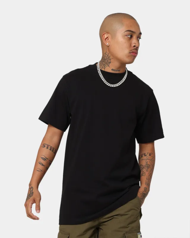 Shaka Wear Max Heavyweight Short Sleeve T-Shirt Black sold by Culture Kings