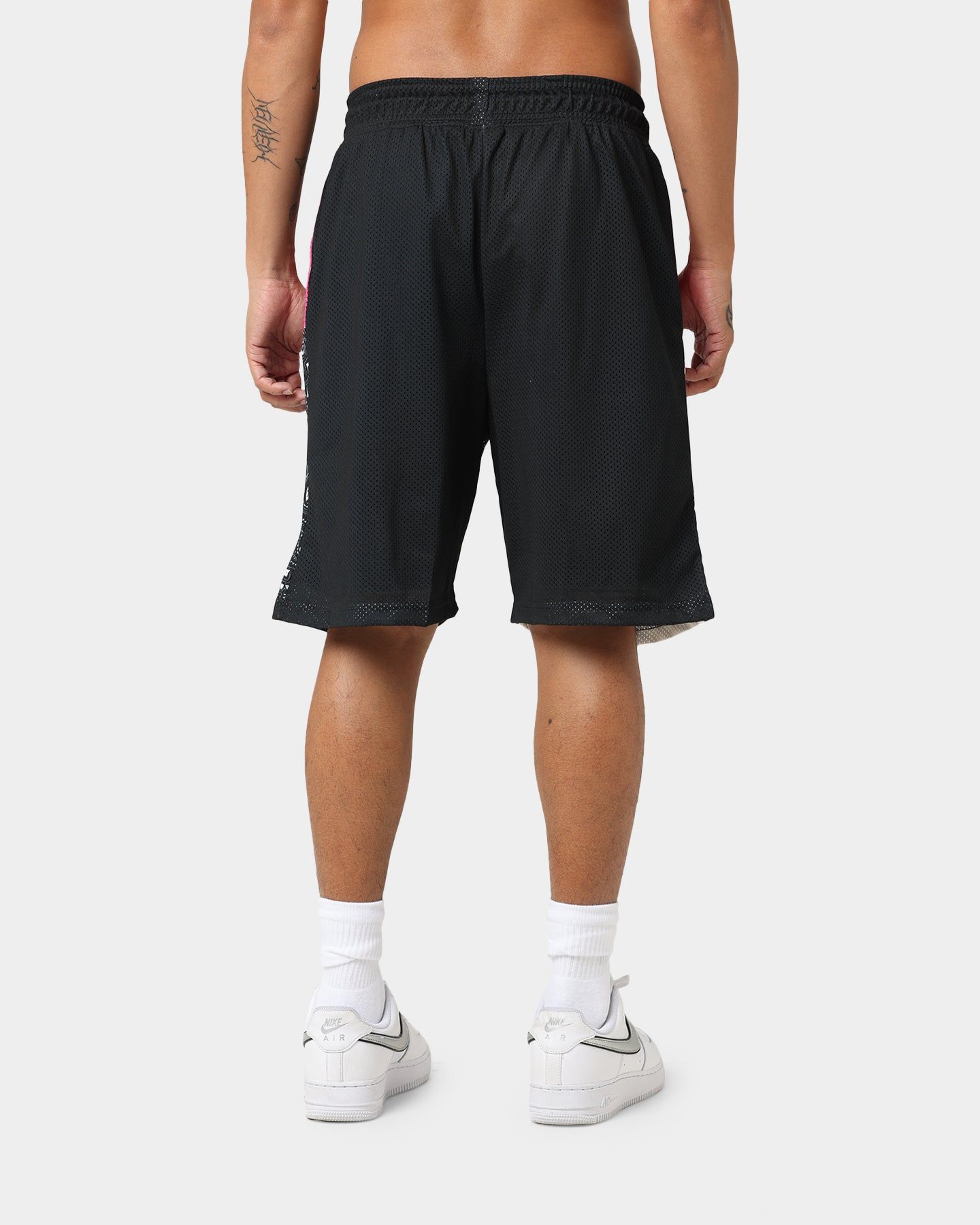 Crooks & Castles Miami Sportek Shorts Pink/Black sold by Culture Kings product image thumbnail 4