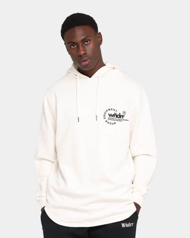 WNDRR Stage Curved Hoodie Off White sold by Culture Kings