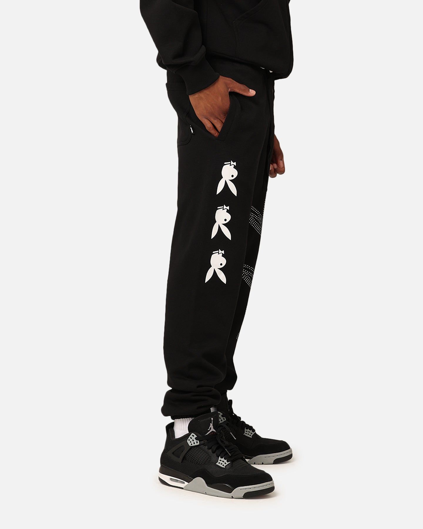 Playboy By Culture Kings Shyne Track Pants Black sold by Culture Kings product image thumbnail 5