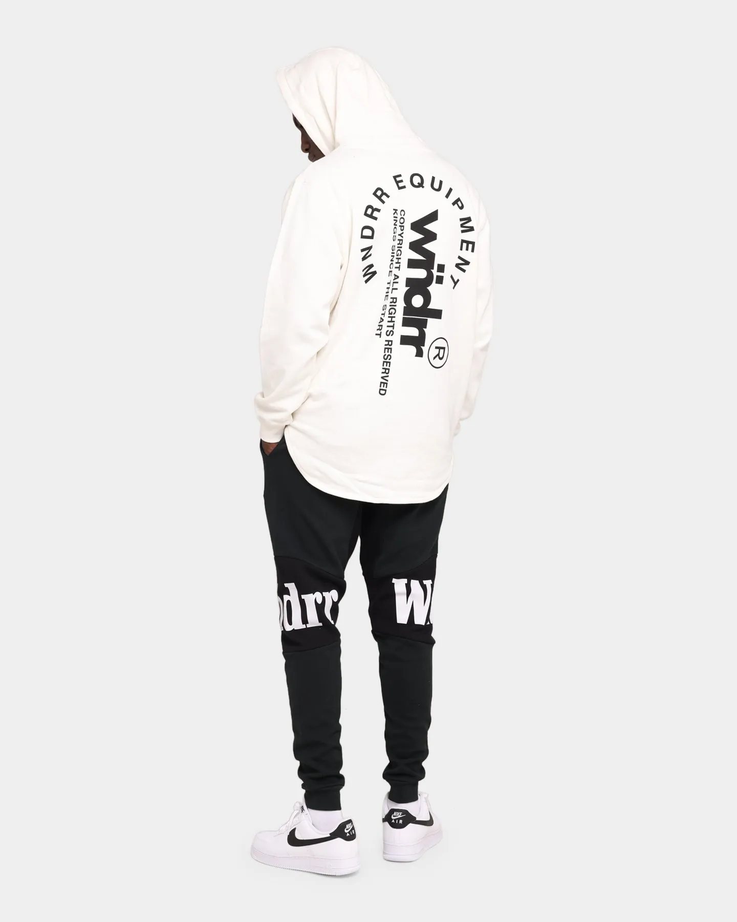 WNDRR Stage Curved Hoodie Off White sold by Culture Kings product image thumbnail 2