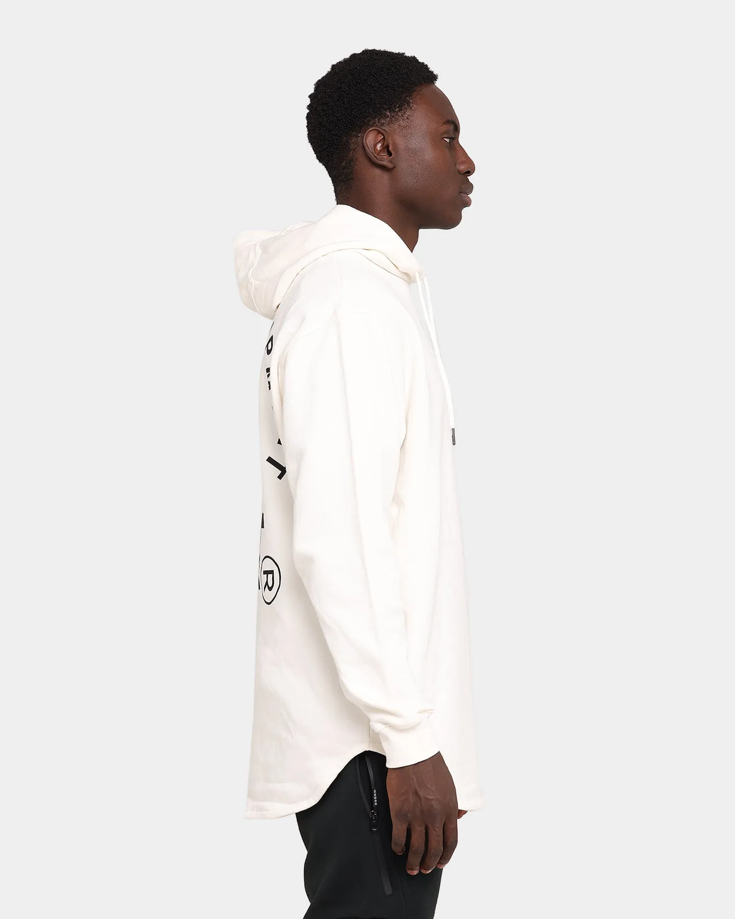 WNDRR Stage Curved Hoodie Off White sold by Culture Kings product image thumbnail 5