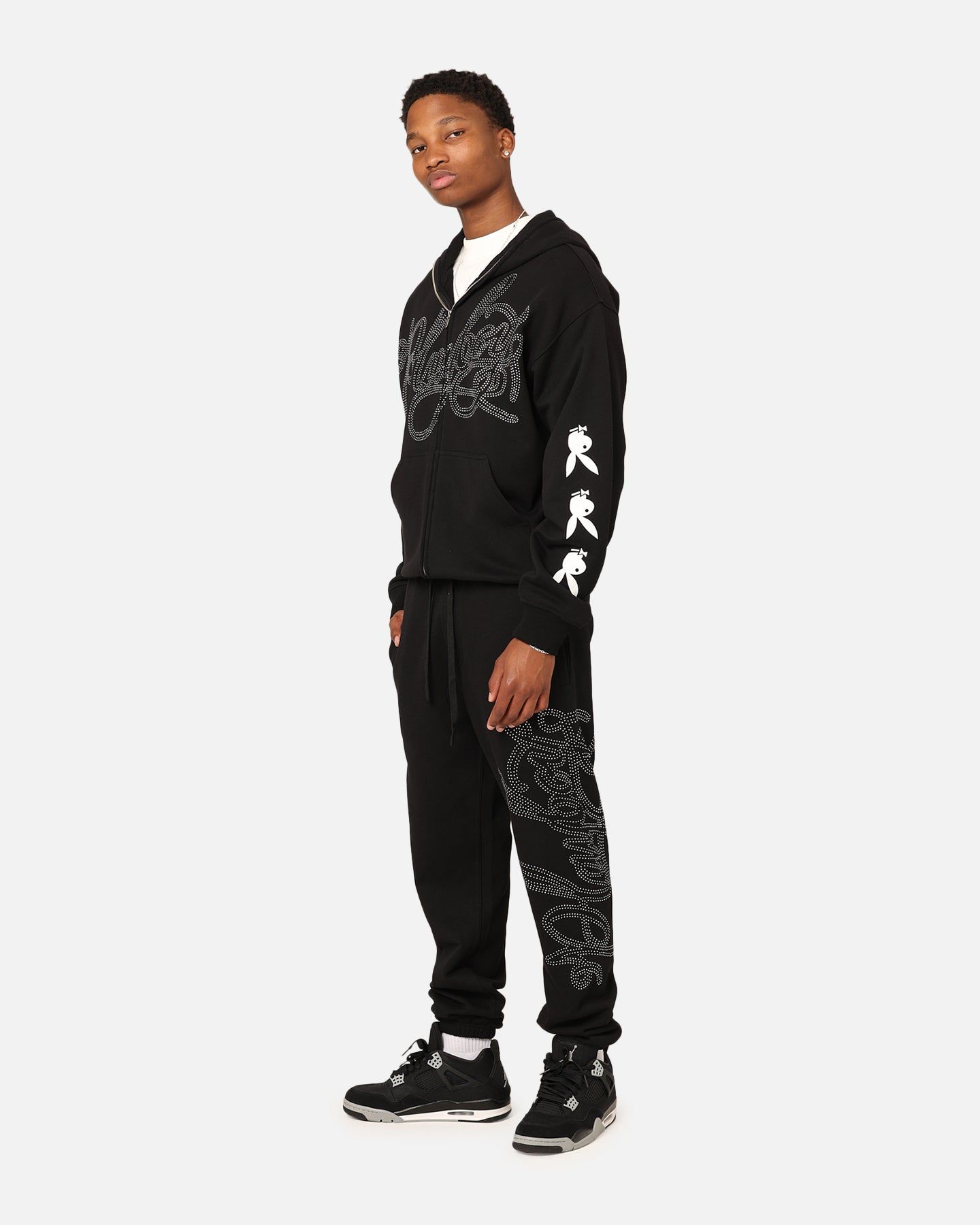 Playboy By Culture Kings Shyne Track Pants Black sold by Culture Kings product image thumbnail 2