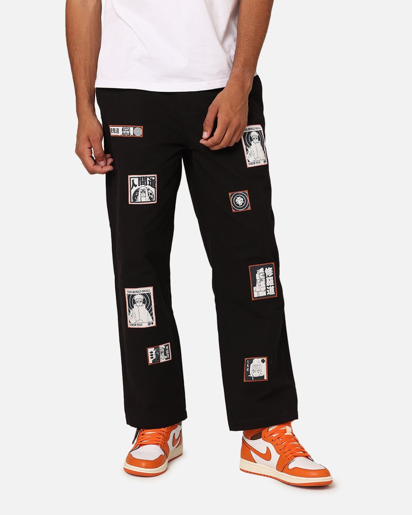 Goat Crew X Naruto Pain Work Pants Black sold by Culture Kings
