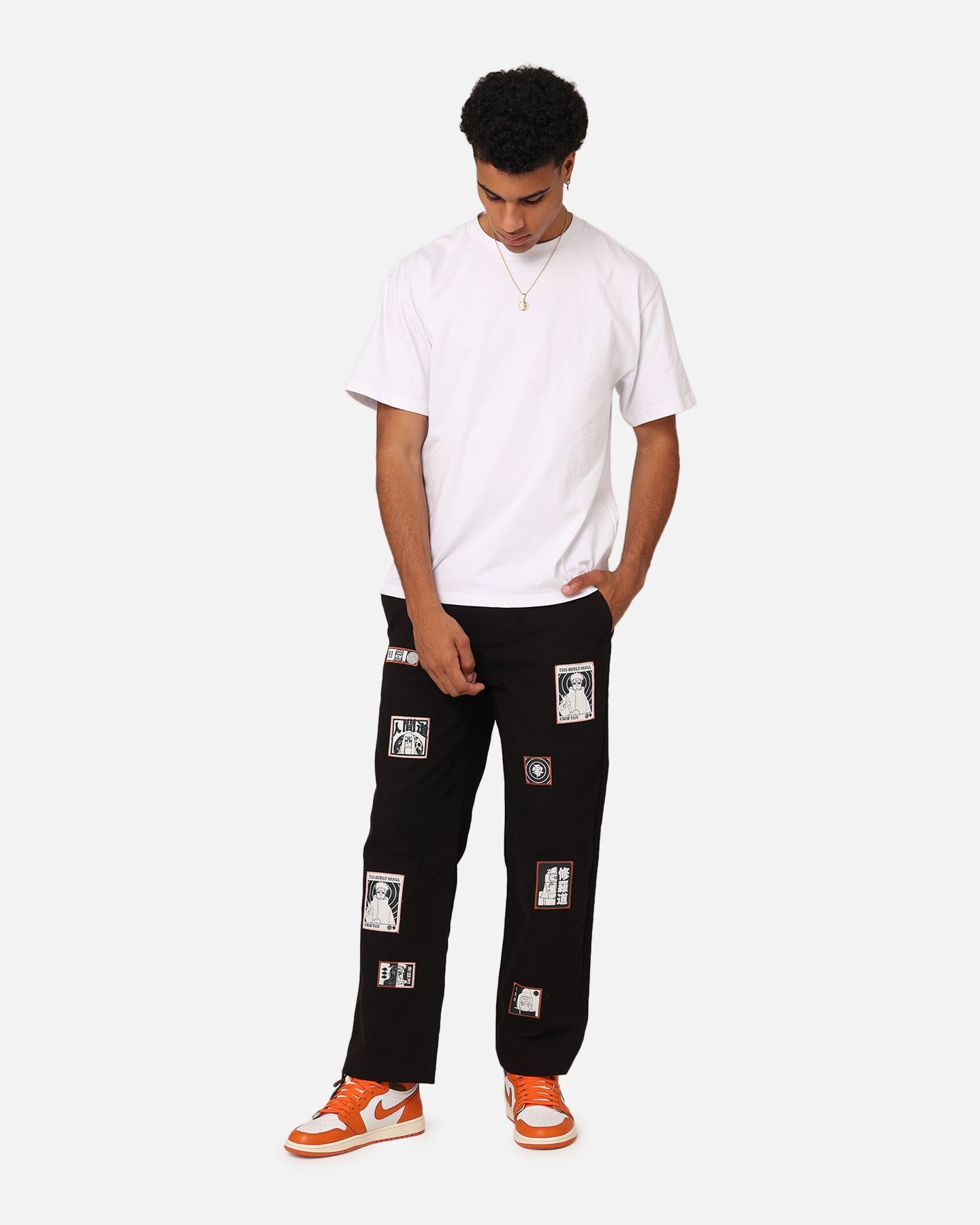 Goat Crew X Naruto Pain Work Pants Black sold by Culture Kings product image thumbnail 2