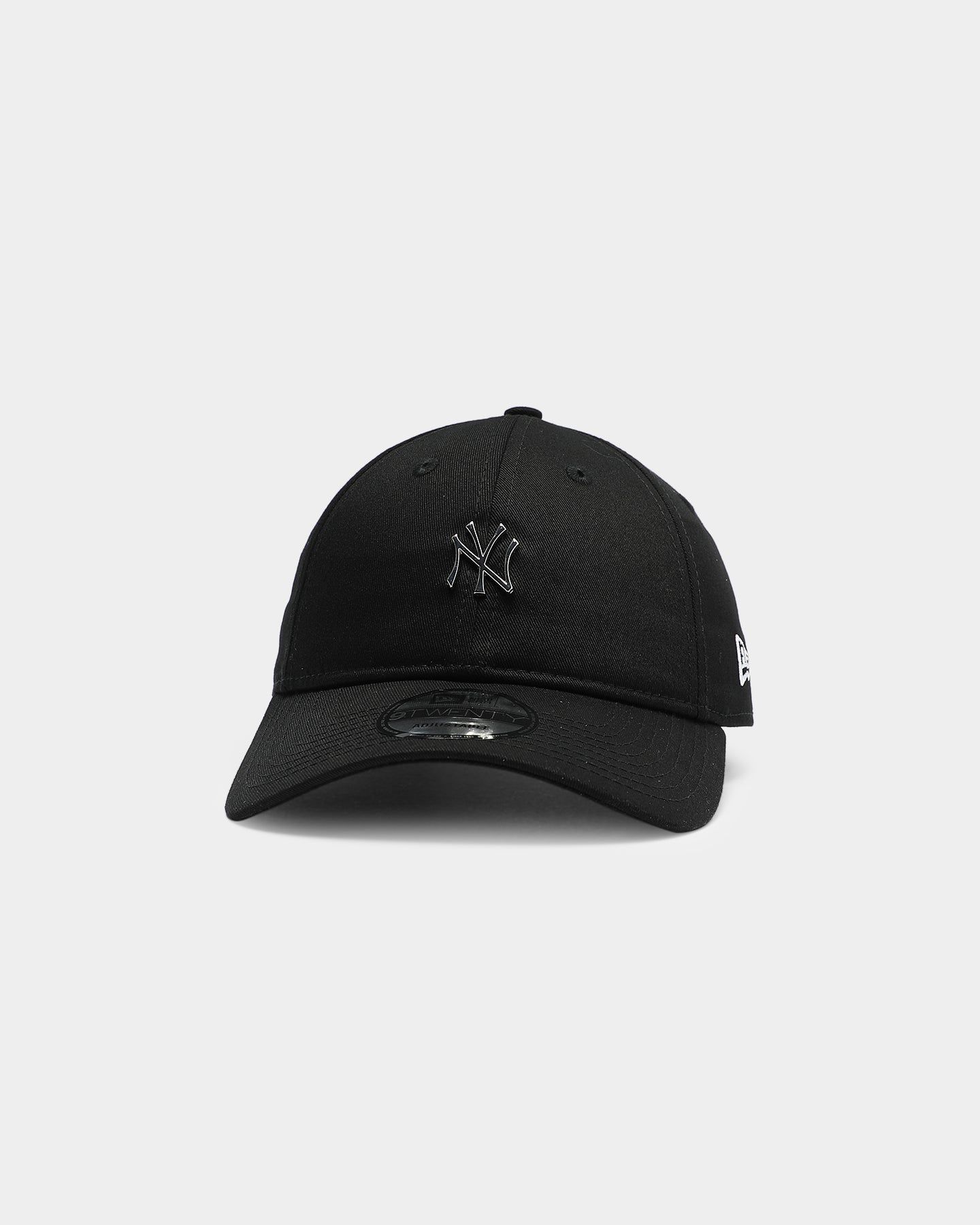 New Era New York Yankees Mini Metal 9TWENTY Strapback Black/Silver sold by Culture Kings