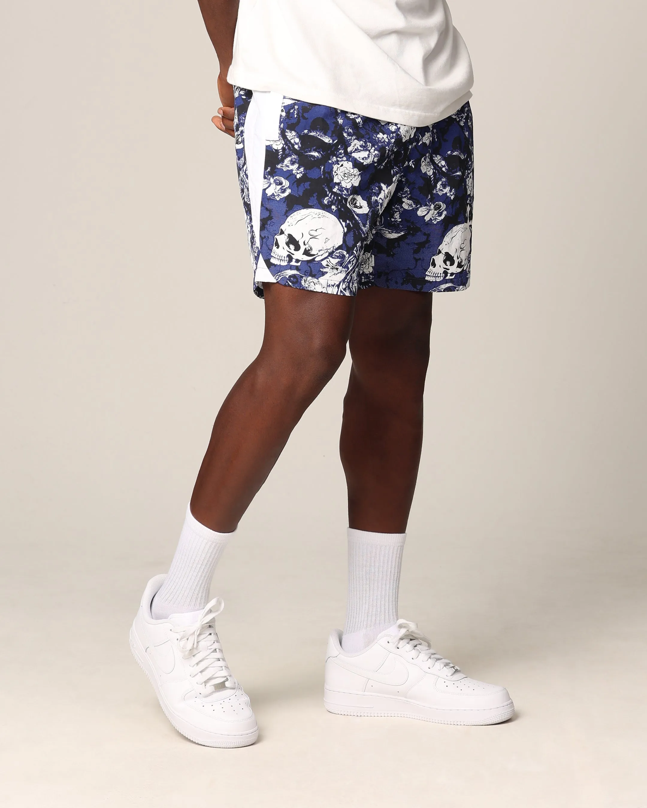 Saint Morta Relic Nylon Shorts Blue/White sold by Culture Kings product image thumbnail 5