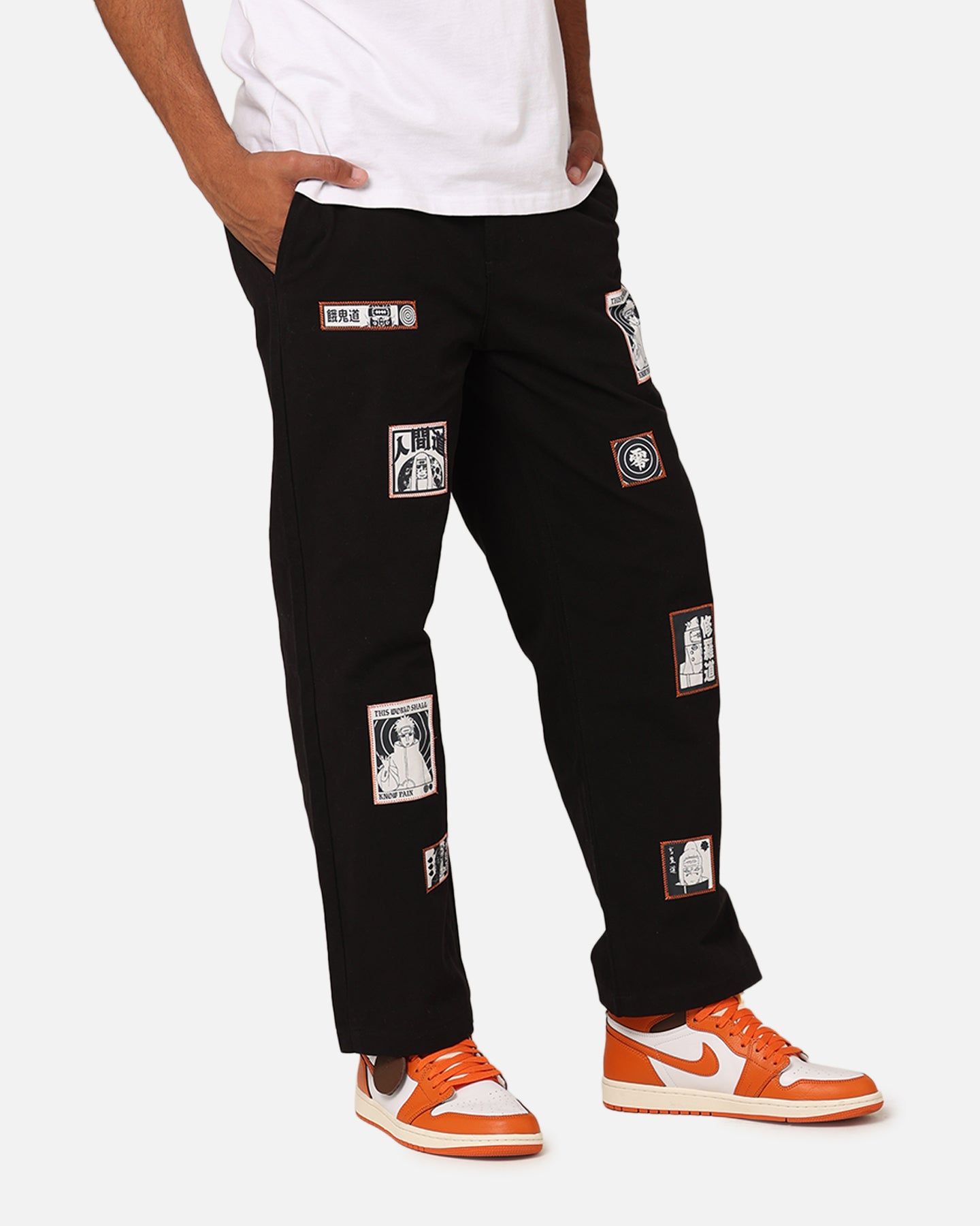 Goat Crew X Naruto Pain Work Pants Black sold by Culture Kings product image thumbnail 5