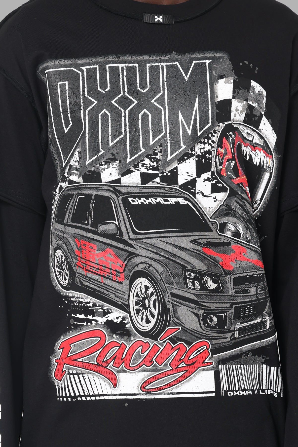 DXXMLife L-5 B Motor Sport Long Sleeve T-Shirt Black sold by Culture Kings product image thumbnail 4
