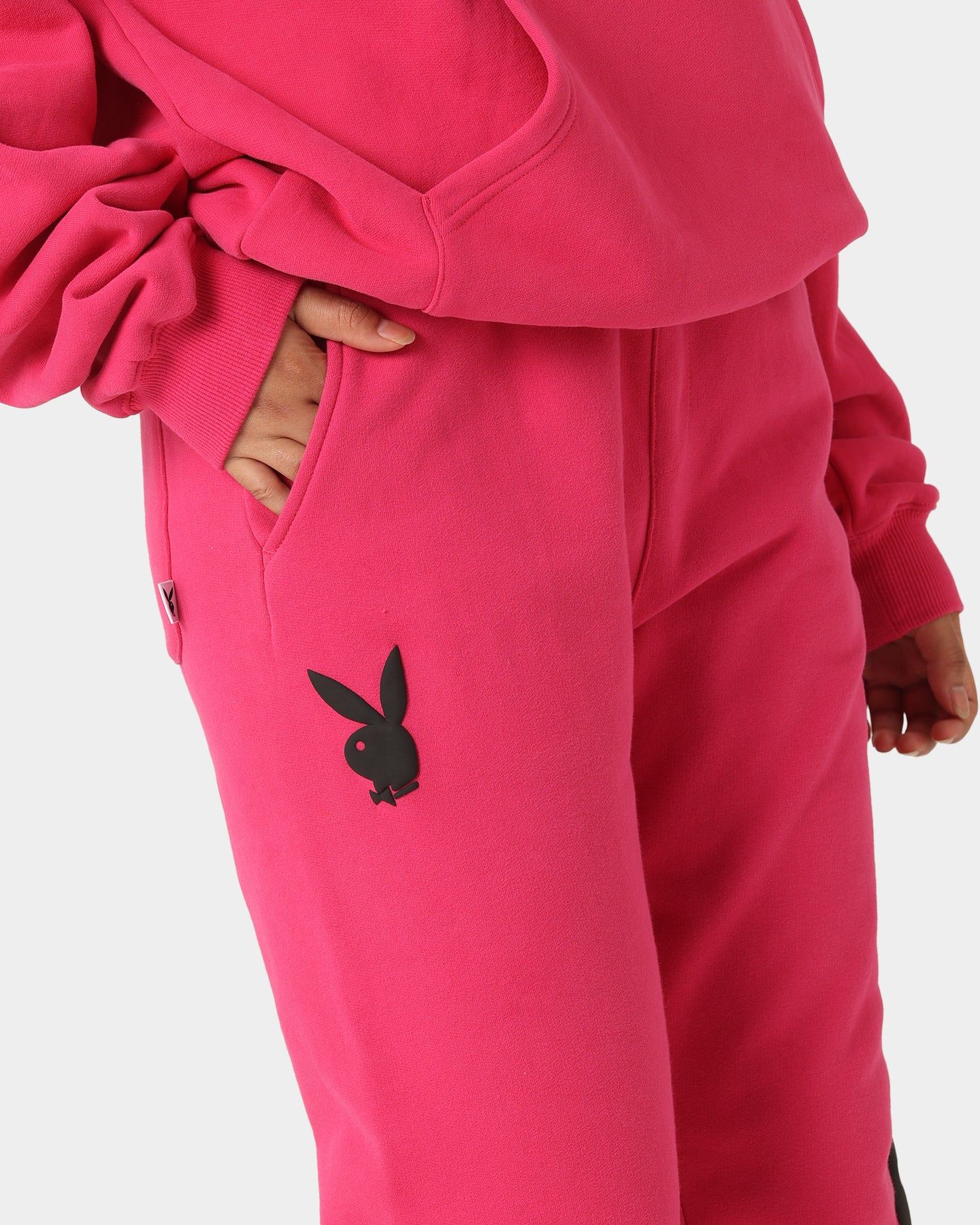 Playboy By CK Wordmark Trackpants Pink sold by Culture Kings product image thumbnail 5