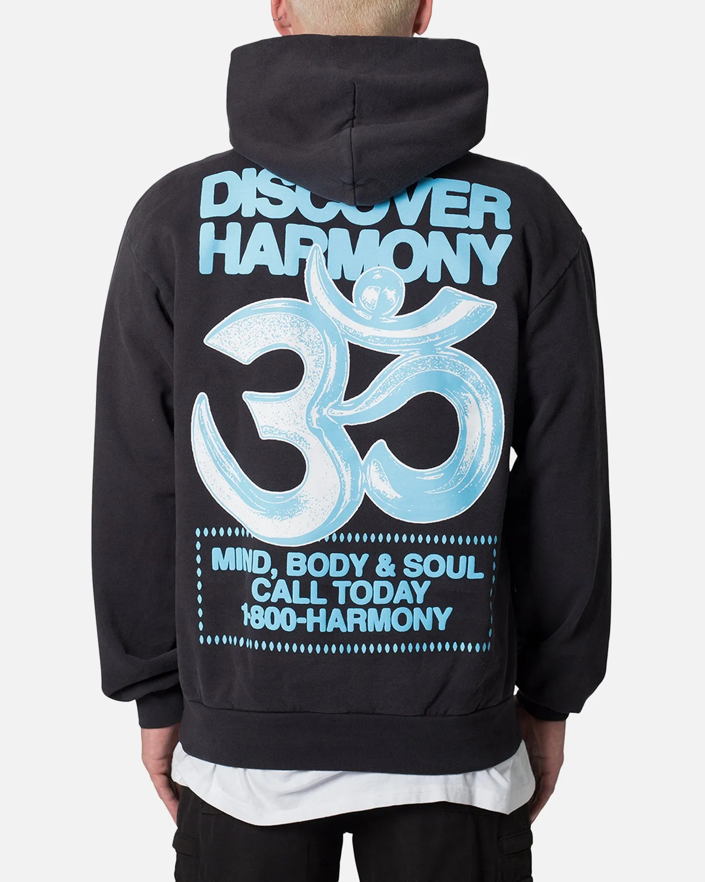 MNML Discover Harmony Hoodie Off Black sold by Culture Kings product image thumbnail 4