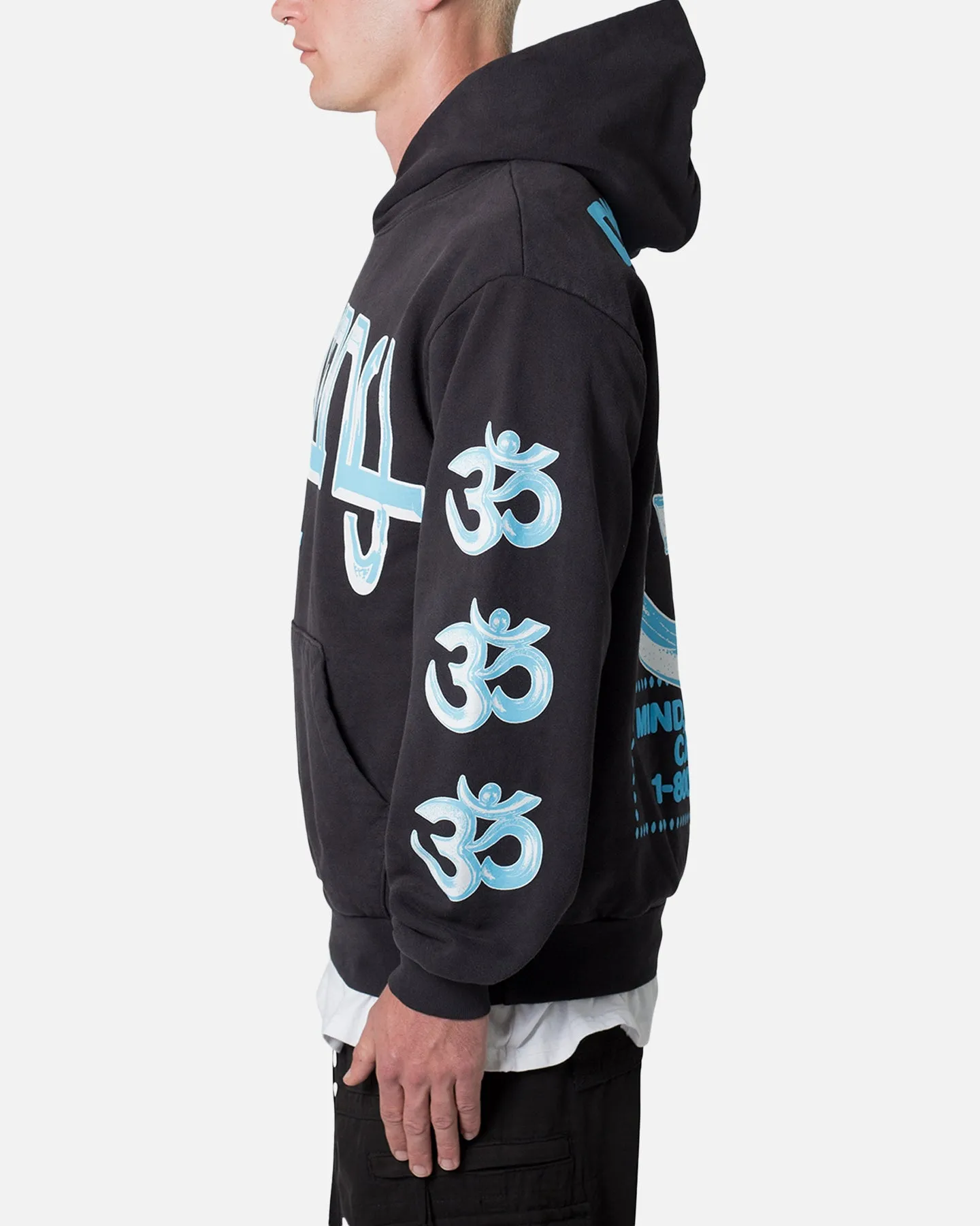 MNML Discover Harmony Hoodie Off Black sold by Culture Kings product image thumbnail 3