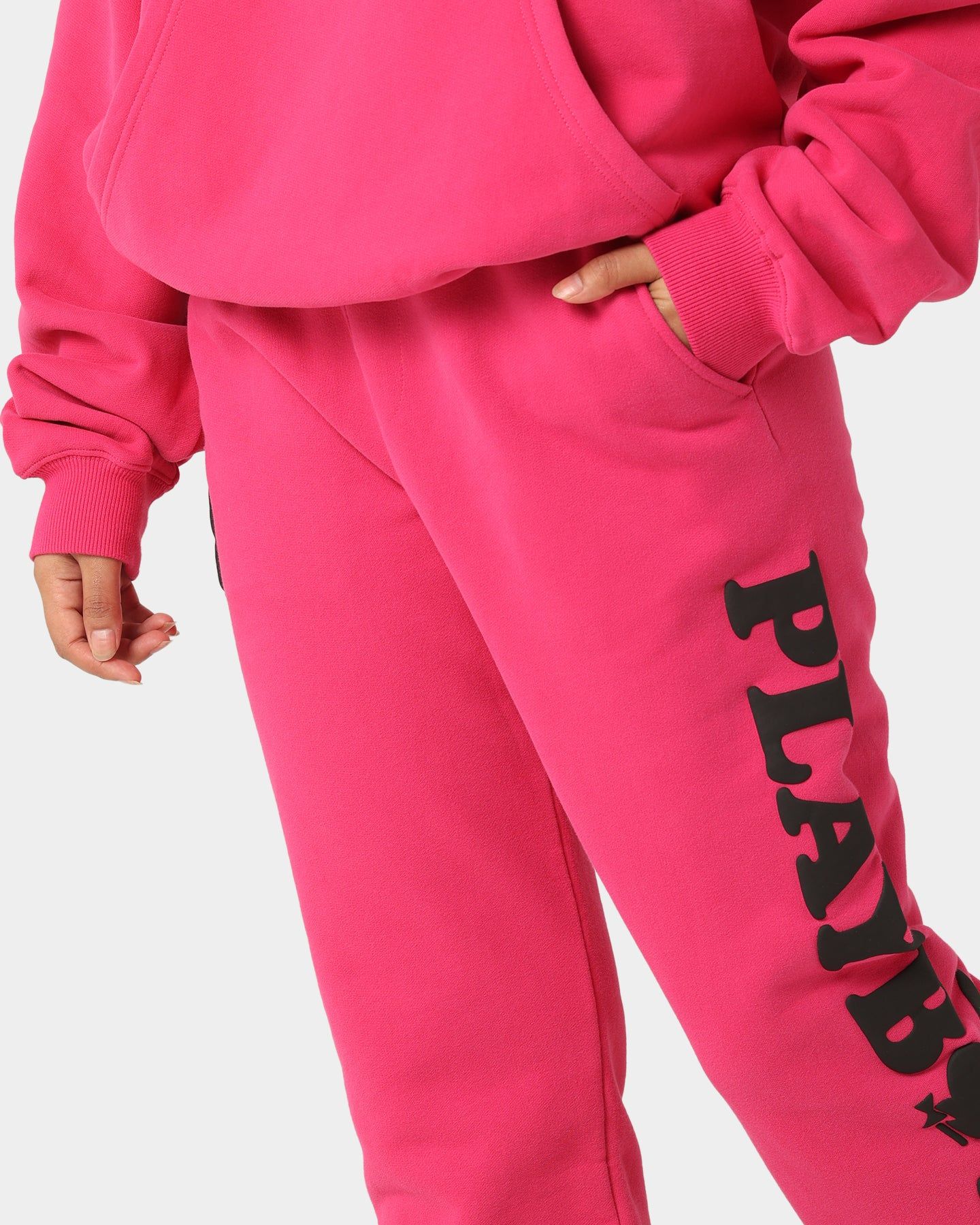 Playboy By CK Wordmark Trackpants Pink sold by Culture Kings product image thumbnail 6