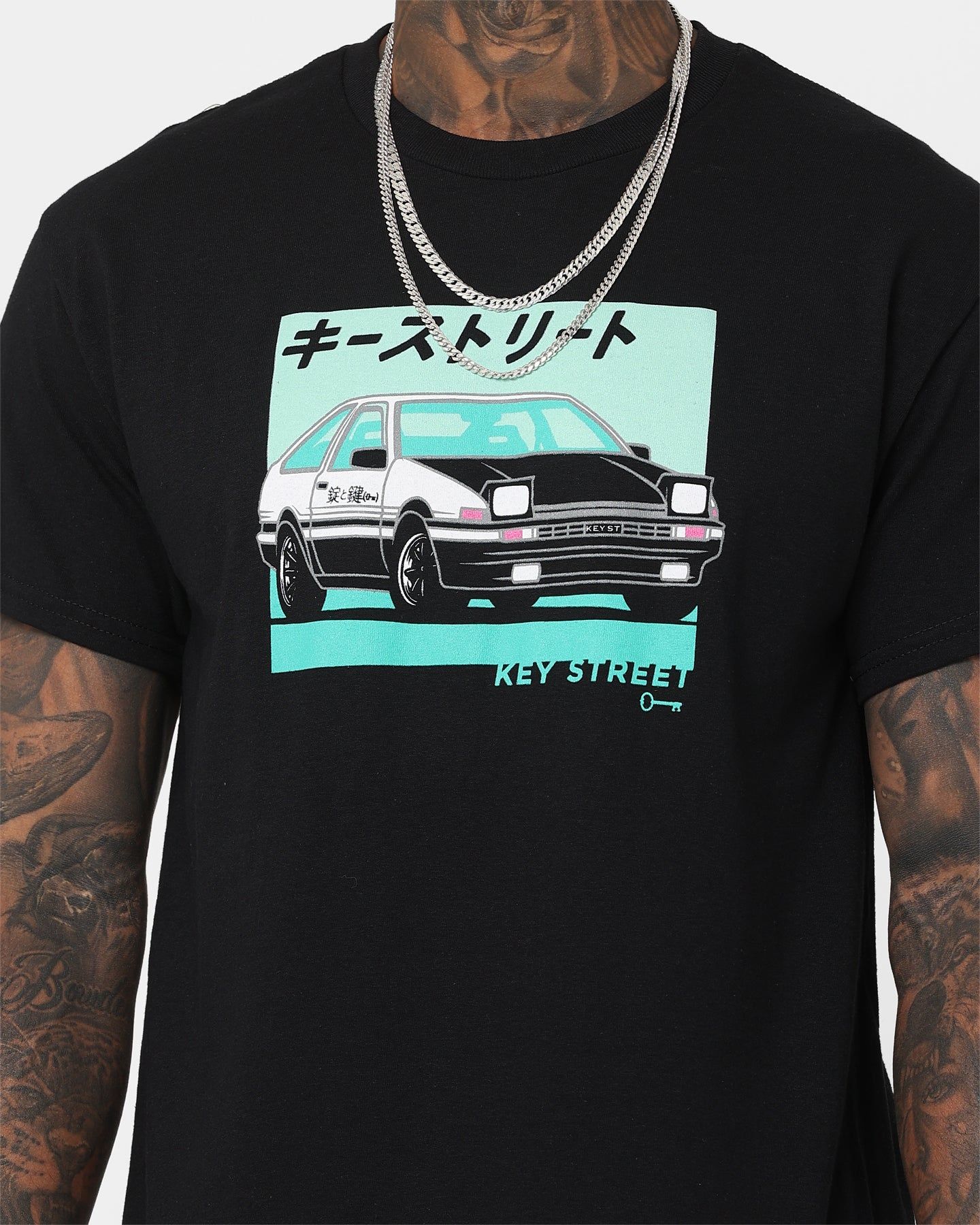 Key Street Kyuten T-Shirt Black sold by Culture Kings product image thumbnail 3