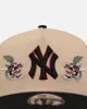 New Era New York Yankees 'Dragon Collection 2.0' 9FORTY A-Frame Snapback Black/Oak sold by Culture Kings