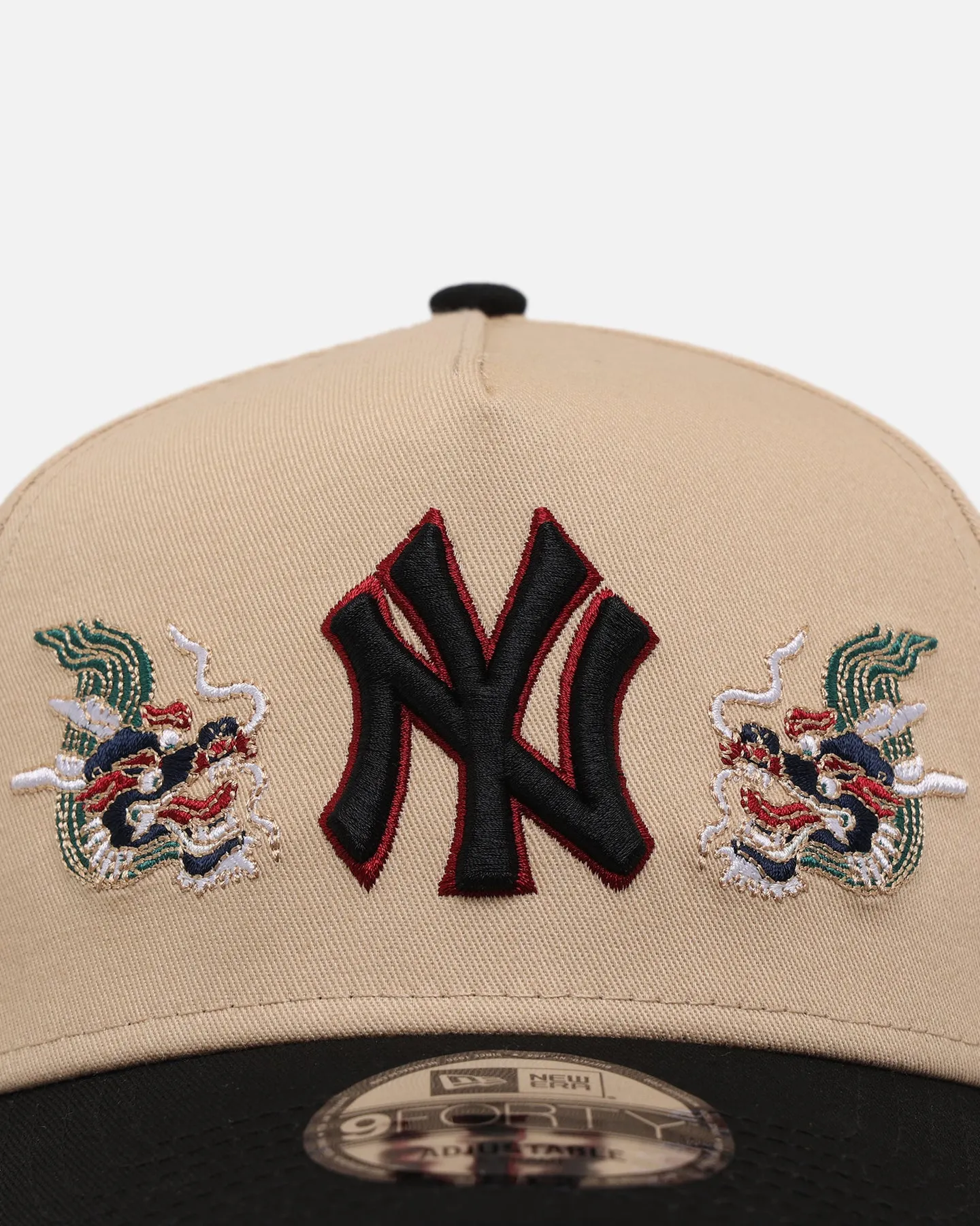 New Era New York Yankees 'Dragon Collection 2.0' 9FORTY A-Frame Snapback Black/Oak sold by Culture Kings product image thumbnail 5