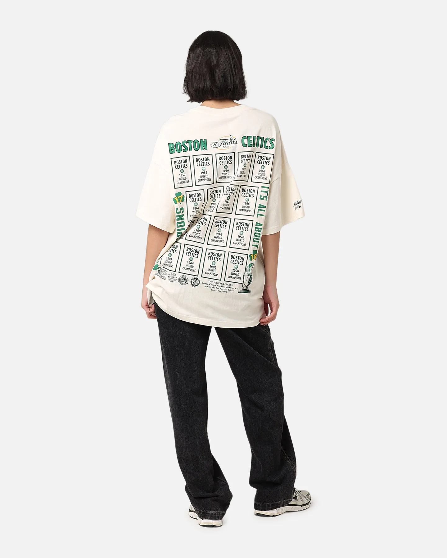 Mitchell & Ness Boston Celtics History Of Champions Egret sold by Culture Kings product image thumbnail 4