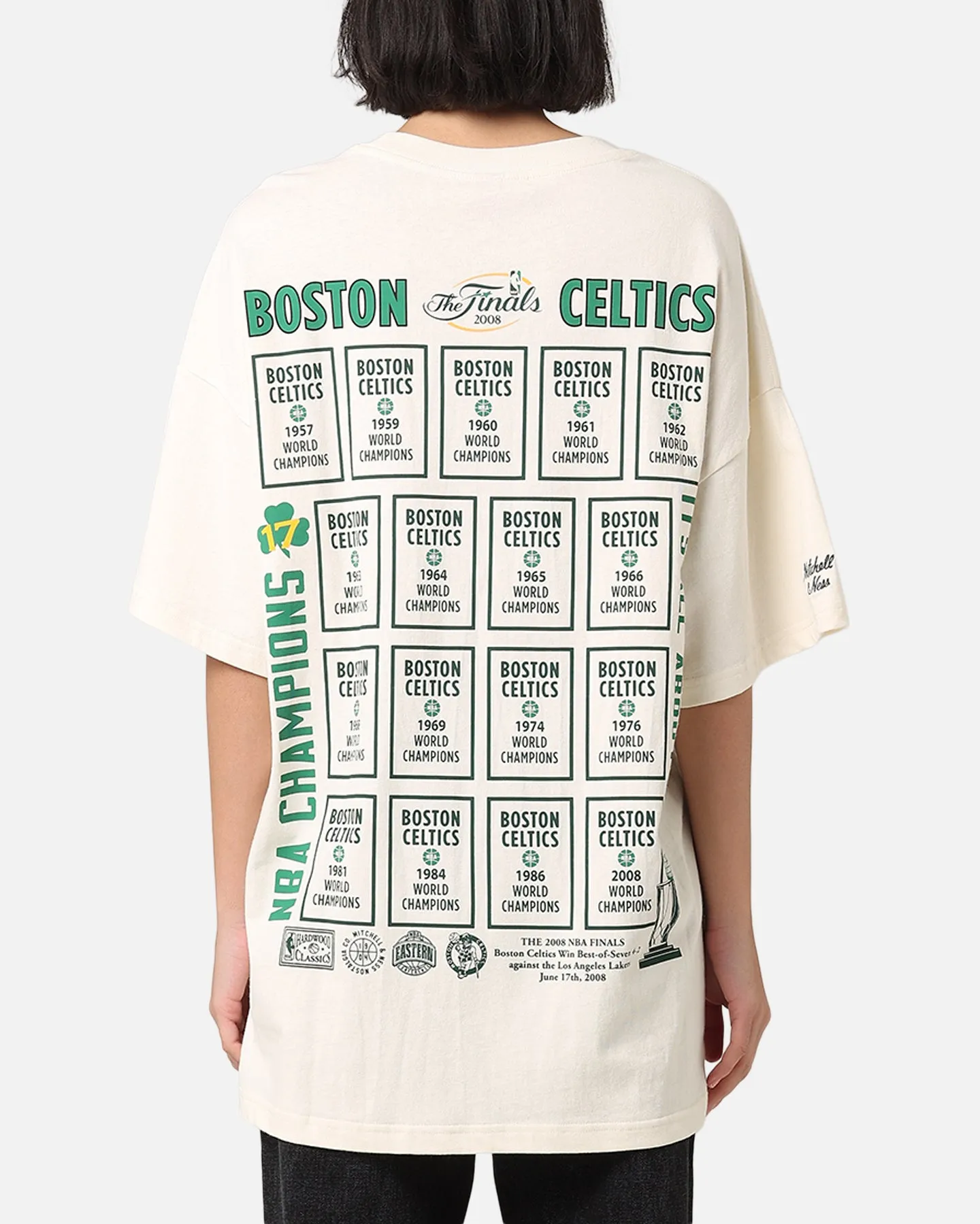 Mitchell & Ness Boston Celtics History Of Champions Egret sold by Culture Kings product image thumbnail 2