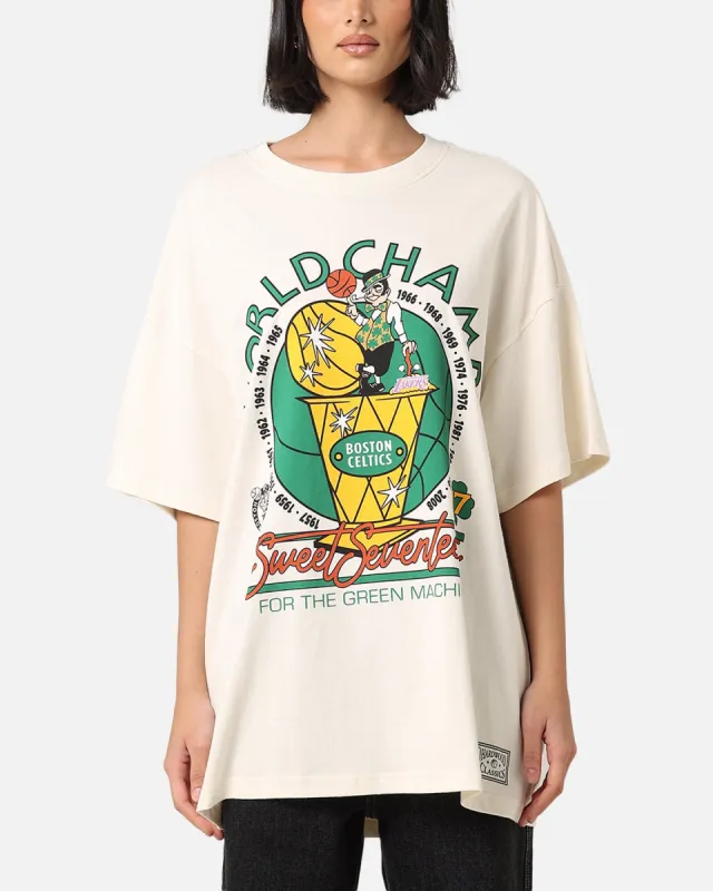 Mitchell & Ness Boston Celtics History Of Champions Egret sold by Culture Kings