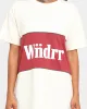 WNDRR Lynch 3 Panel Custom Fit T-Shirt Off White sold by Culture Kings