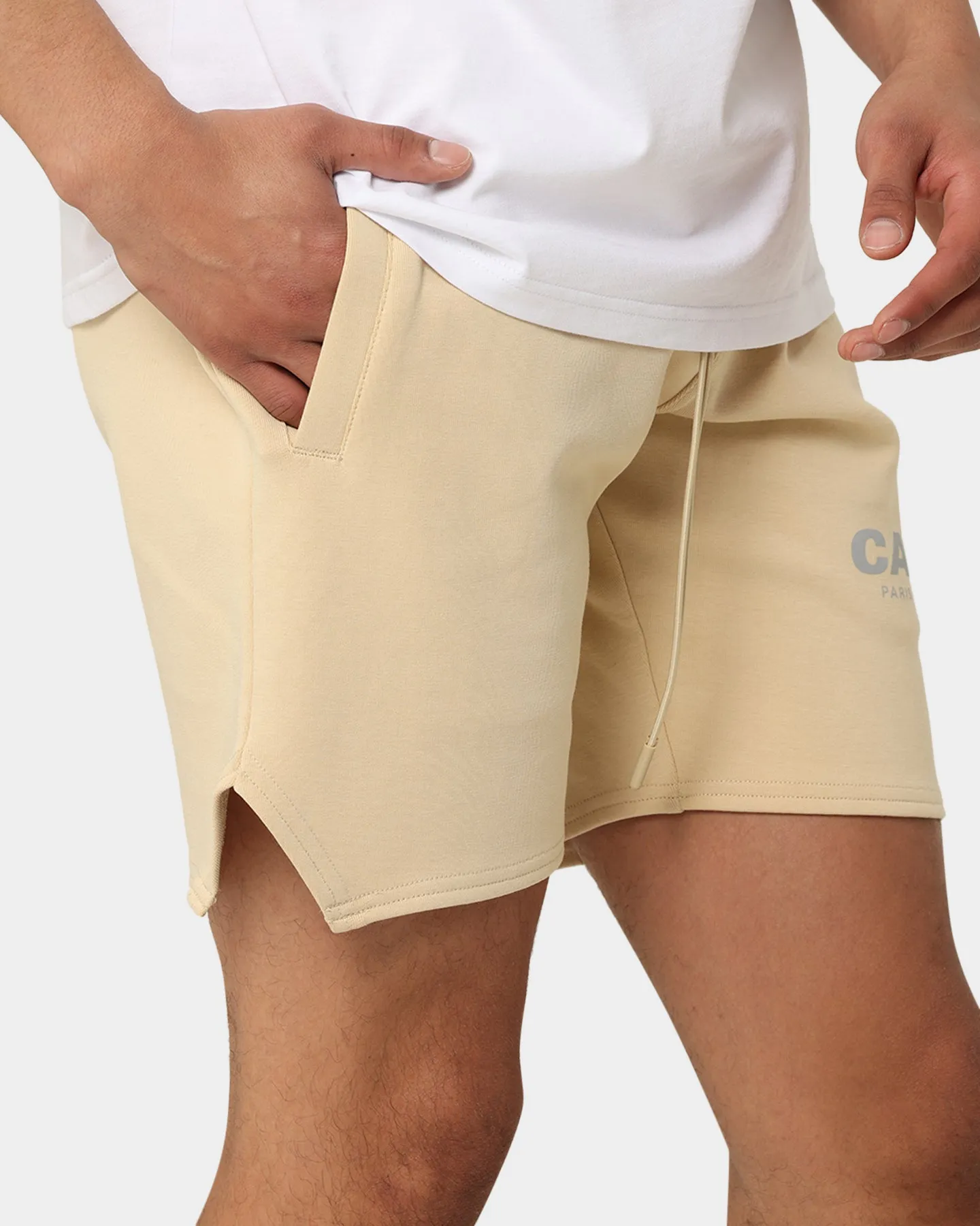 Carre Premium Motion Sweat Shorts Cappuccino/Grey sold by Culture Kings product image thumbnail 4