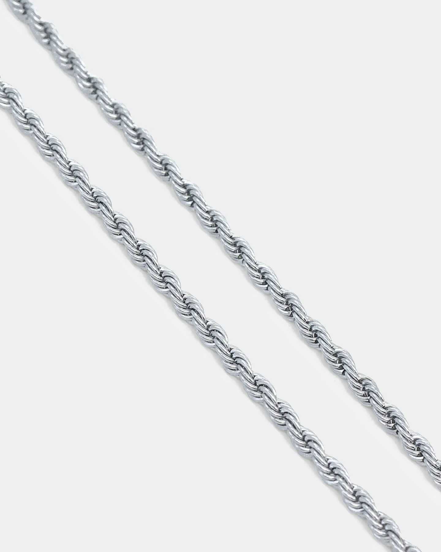 Saint Morta 4mm Rope Chain White Gold sold by Culture Kings product image thumbnail 5