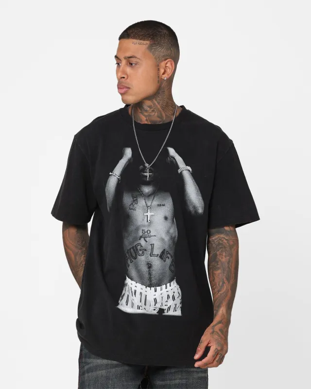 Tupac Thug Life T-Shirt Washed Black sold by Culture Kings