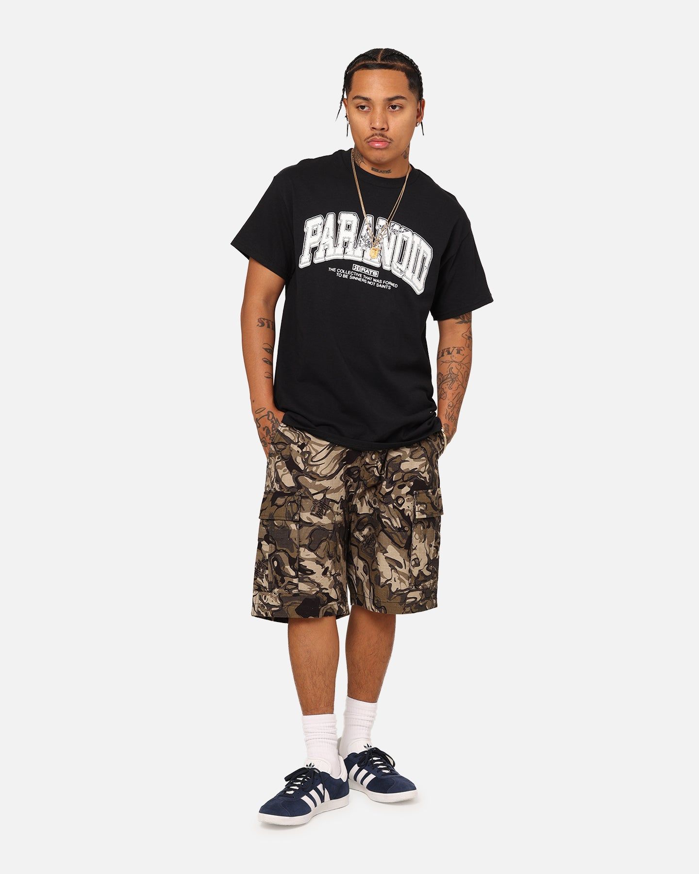 Rats Get Fat Paranoid T-Shirt Black sold by Culture Kings product image thumbnail 2