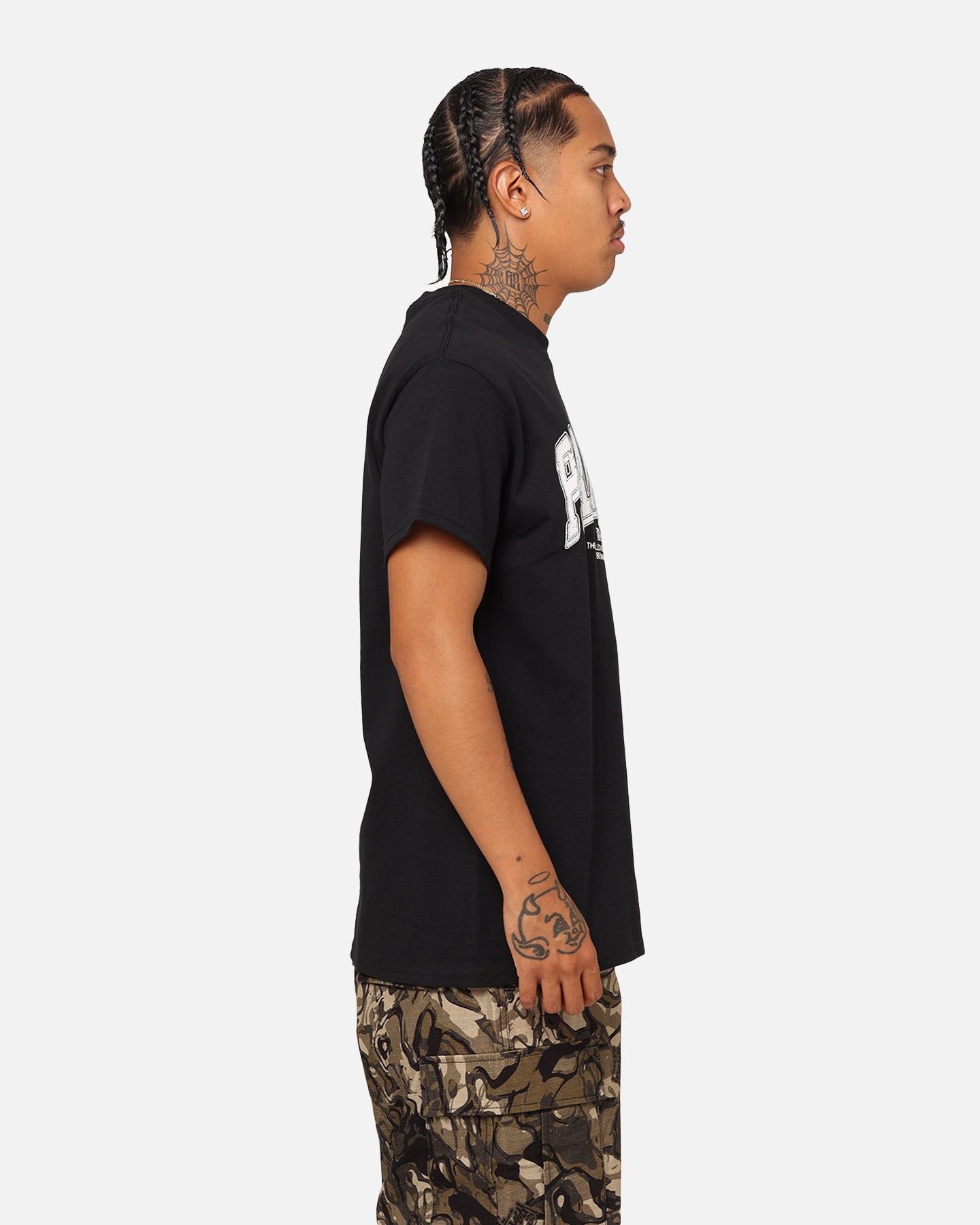 Rats Get Fat Paranoid T-Shirt Black sold by Culture Kings product image thumbnail 5