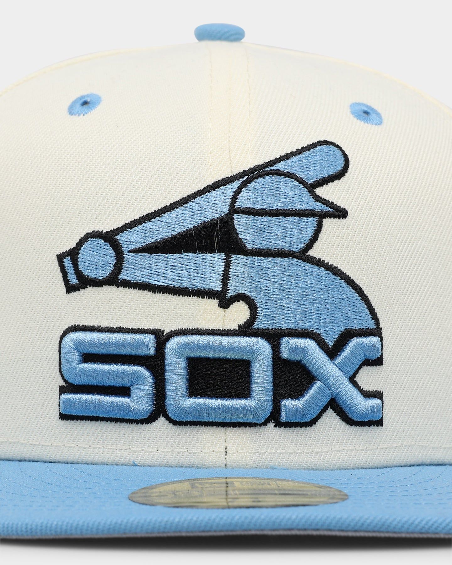 New Era Chicago White Sox 'Chrome University Blue' 59FIFTY Fitted White sold by Culture Kings product image thumbnail 5