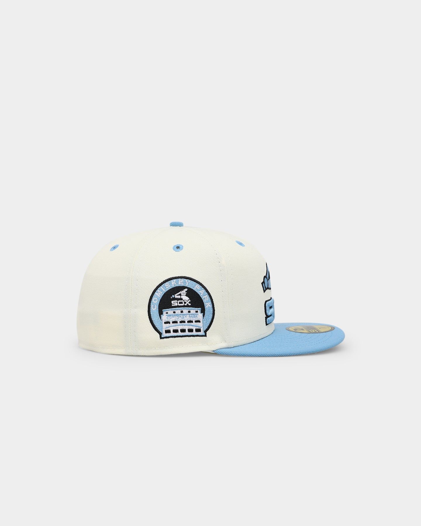 New Era Chicago White Sox 'Chrome University Blue' 59FIFTY Fitted White sold by Culture Kings product image thumbnail 3