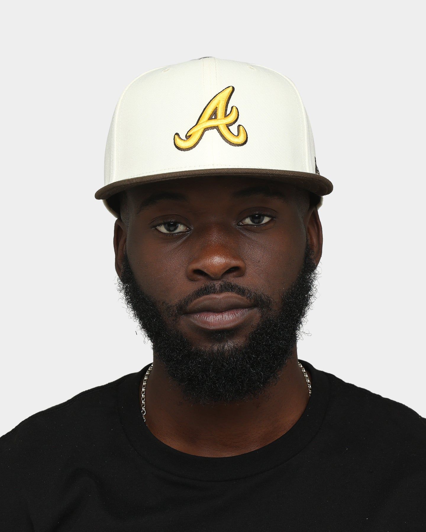 New Era Atlanta Braves 'Cereal' 59FIFTY Fitted Chrome White/Walnut sold by Culture Kings product image thumbnail 2