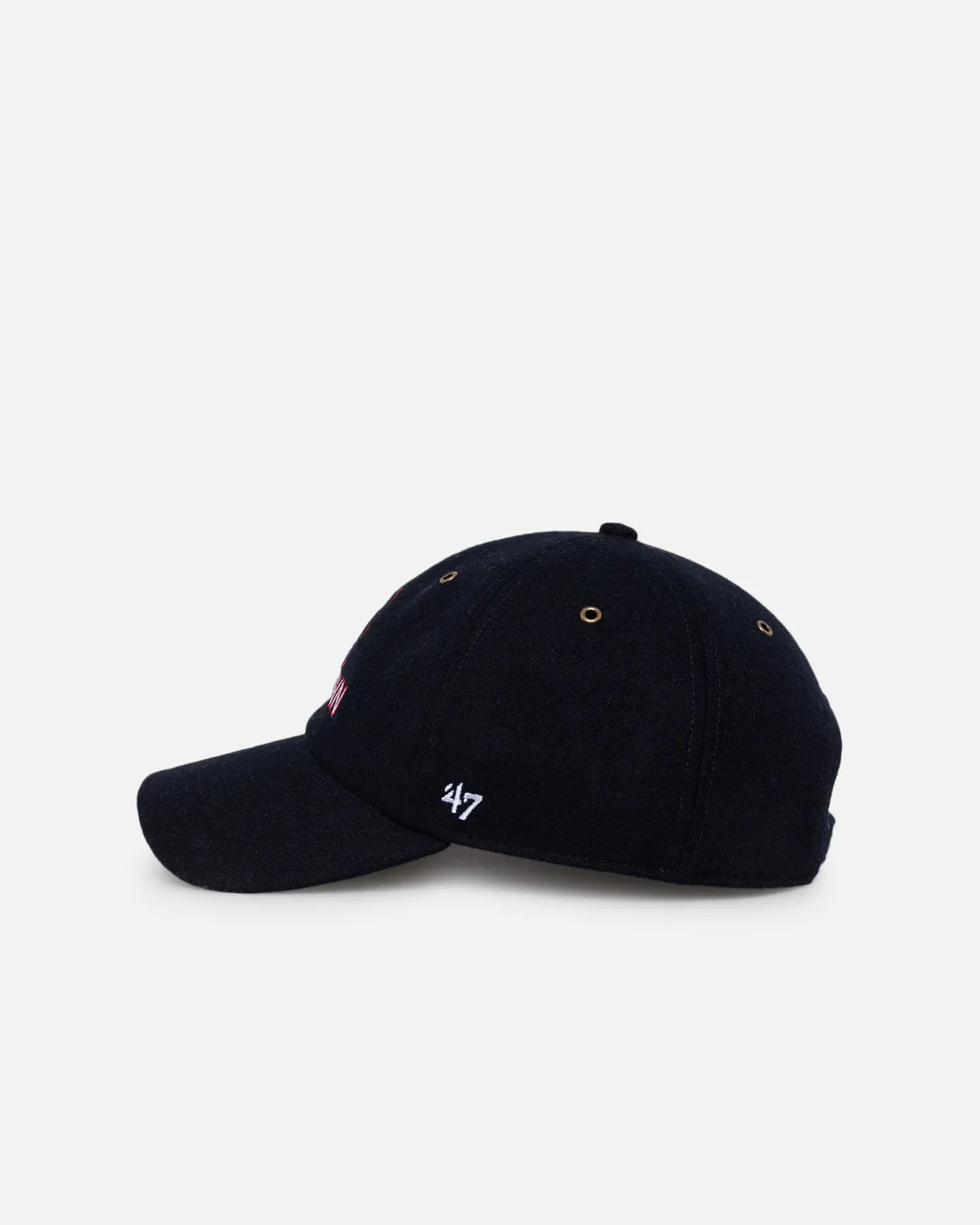 47 Brand UConn Huskies Wooly Clean Up Strapback Navy sold by Culture Kings product image thumbnail 5