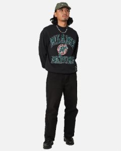 Mitchell & Ness Miami Dolphins Ivy Arch Vintage Crewneck Faded Black sold by Culture Kings