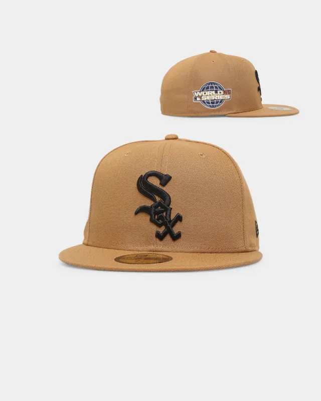 New Era Boston White Sox 'Wheat Black World Series' 59FIFTY Fitted Wheat/Black sold by Culture Kings