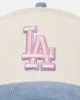 New Era Los Angeles Dodgers 'Easter Corduroy' 9FORTY A-Frame Snapback White/Blue sold by Culture Kings