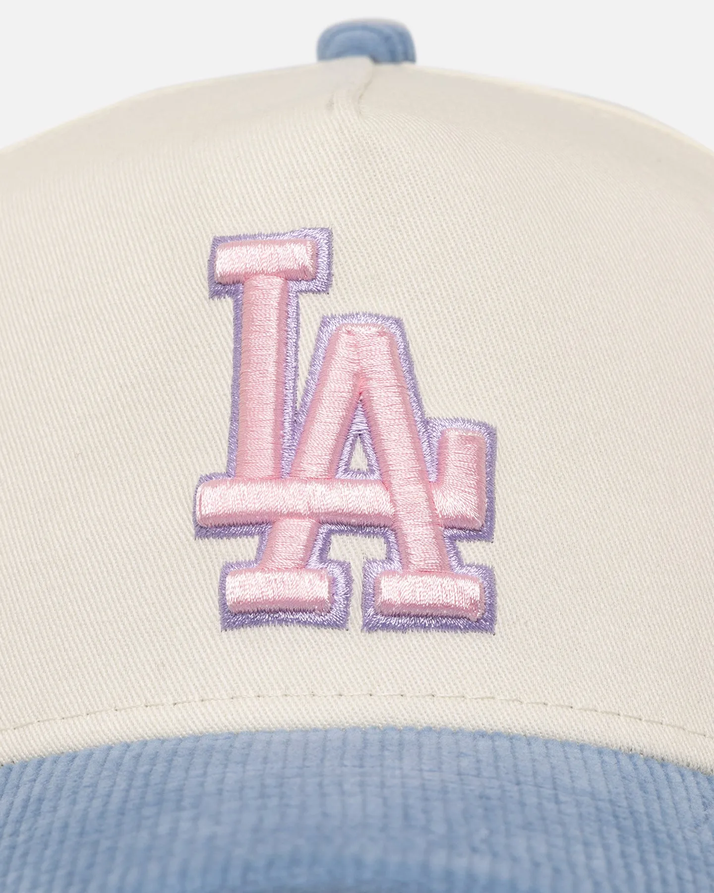 New Era Los Angeles Dodgers 'Easter Corduroy' 9FORTY A-Frame Snapback White/Blue sold by Culture Kings product image thumbnail 2