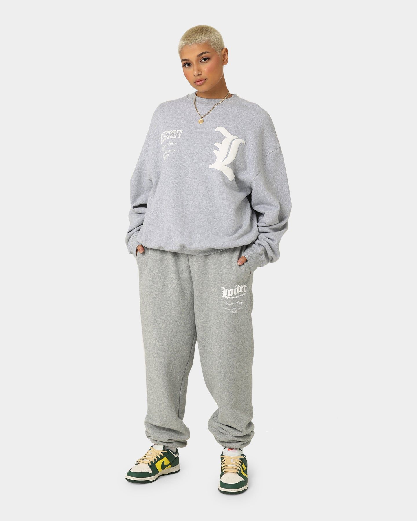 Loiter Art Studio Crewneck Grey sold by Culture Kings product image thumbnail 9